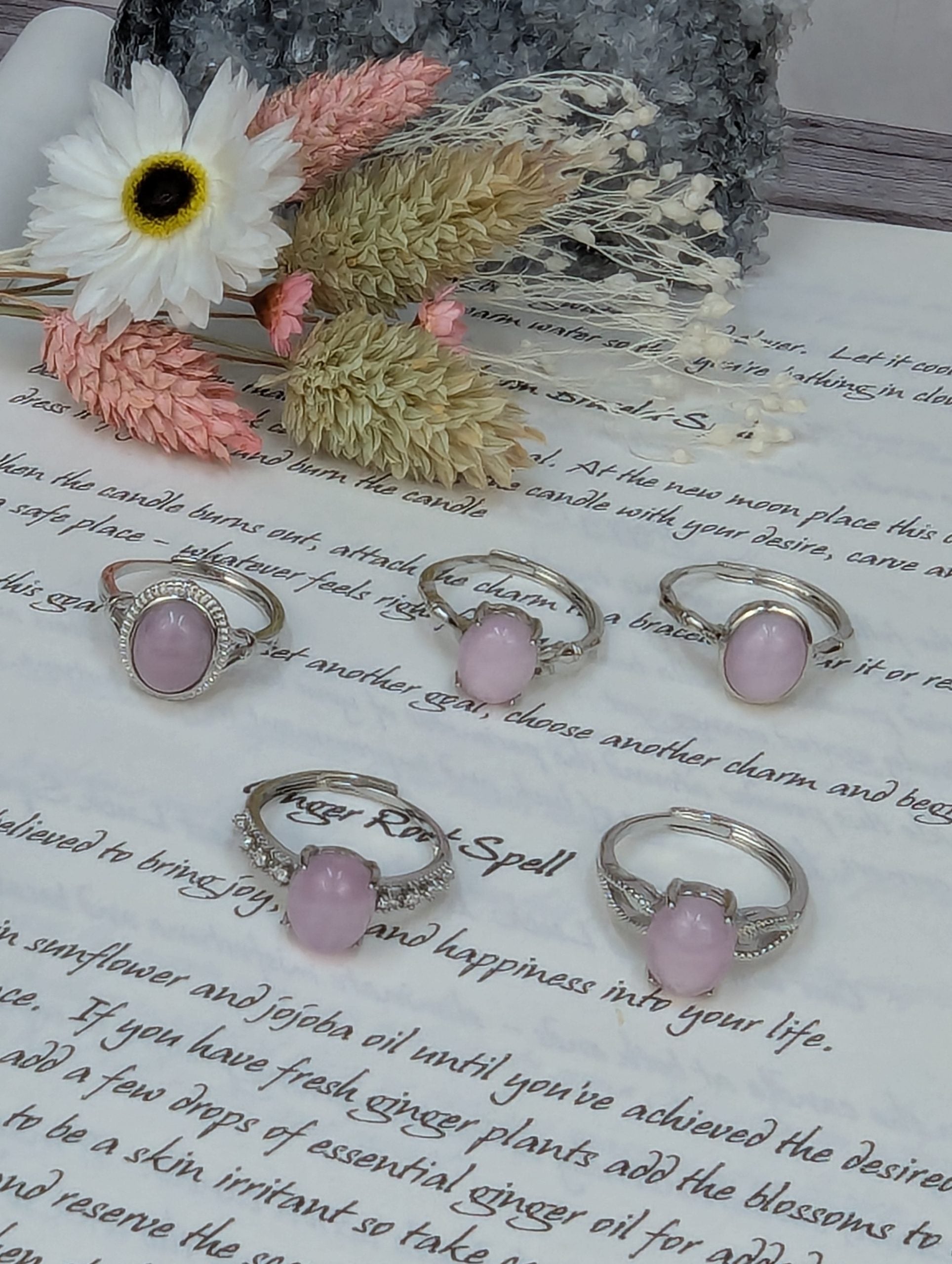 Kunzite rings image 2