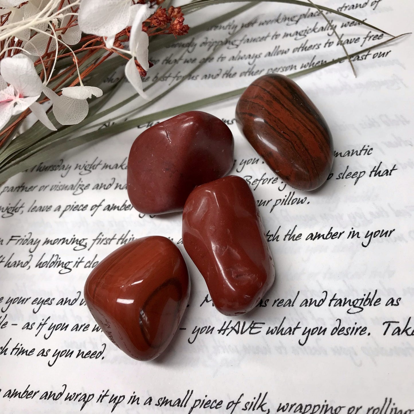 Red Jasper Tumble Stone image 0