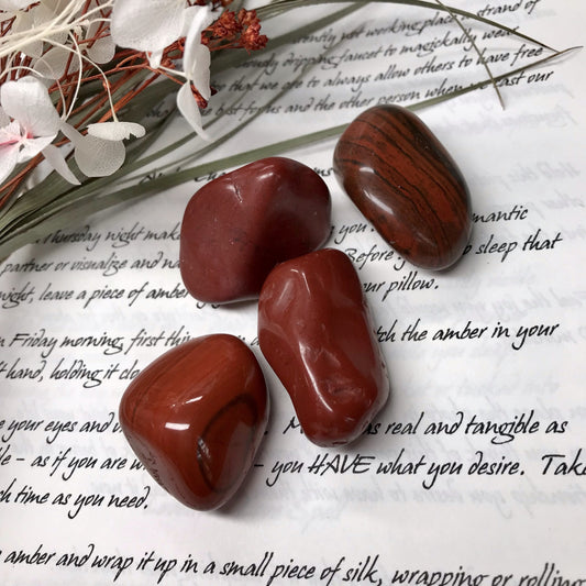 Red Jasper Tumble Stone image 0