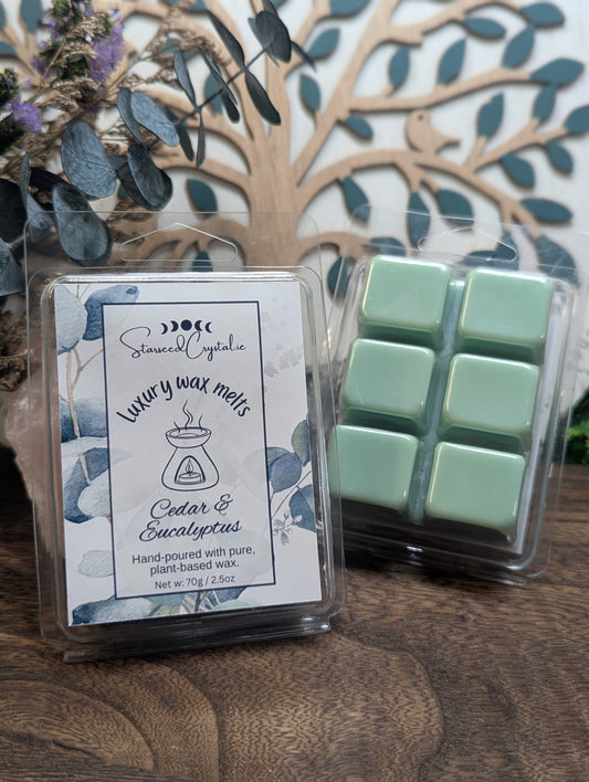 Cedar and Eucalyptus Luxury Wax Melts