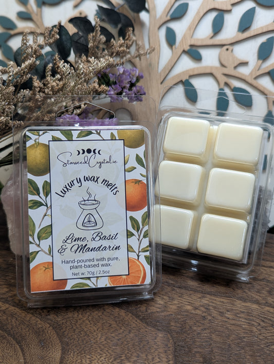 Lime, Basil and Mandarin Luxury Wax Melts