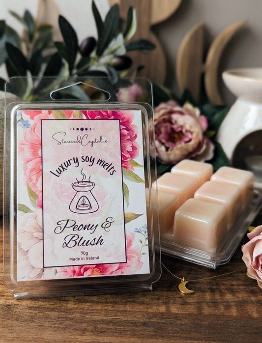 Galets de cire Pivoine et Blush